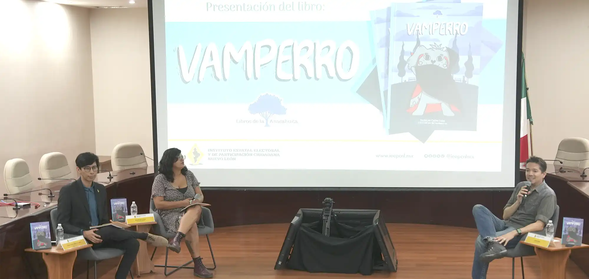 Presenta IEEPCNL el cuento infantil: Vamperro
