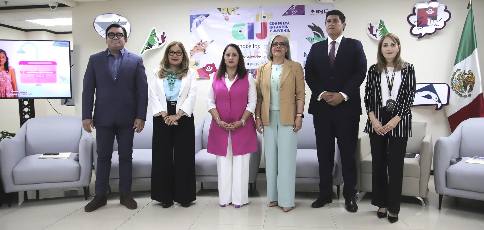 Celebra IEEPCNL participación en Consulta Infantil y Juvenil del INE