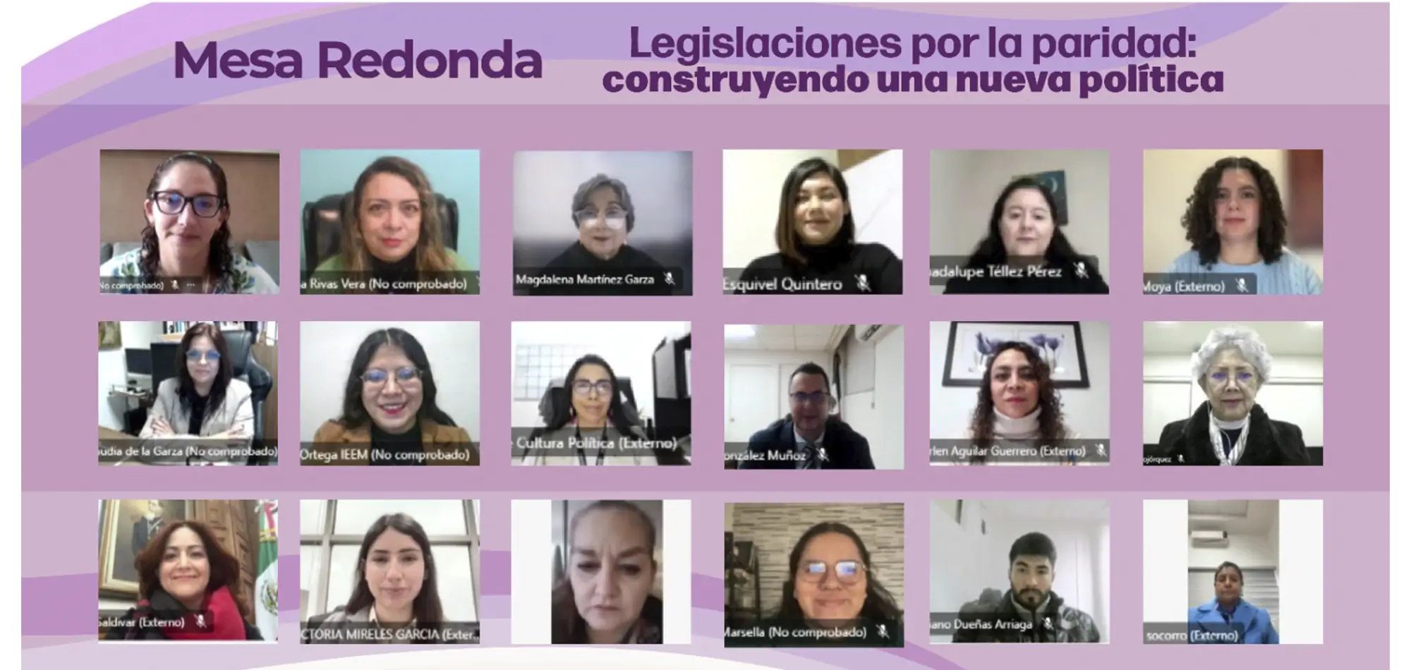 Realiza IEEPCNL Mesa sobre paridad cumpliendo con orden del TEENL