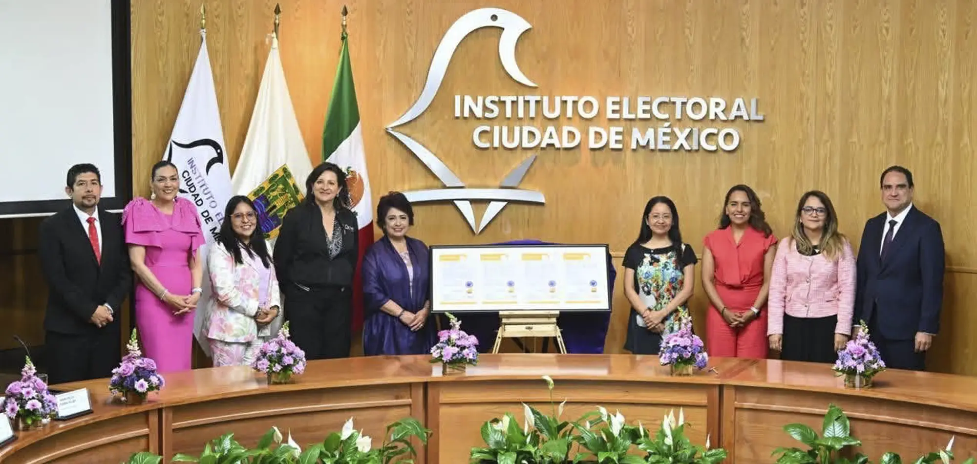 Destaca Presidenta del IEEPCNL sistema de gestión de calidad en CDMX