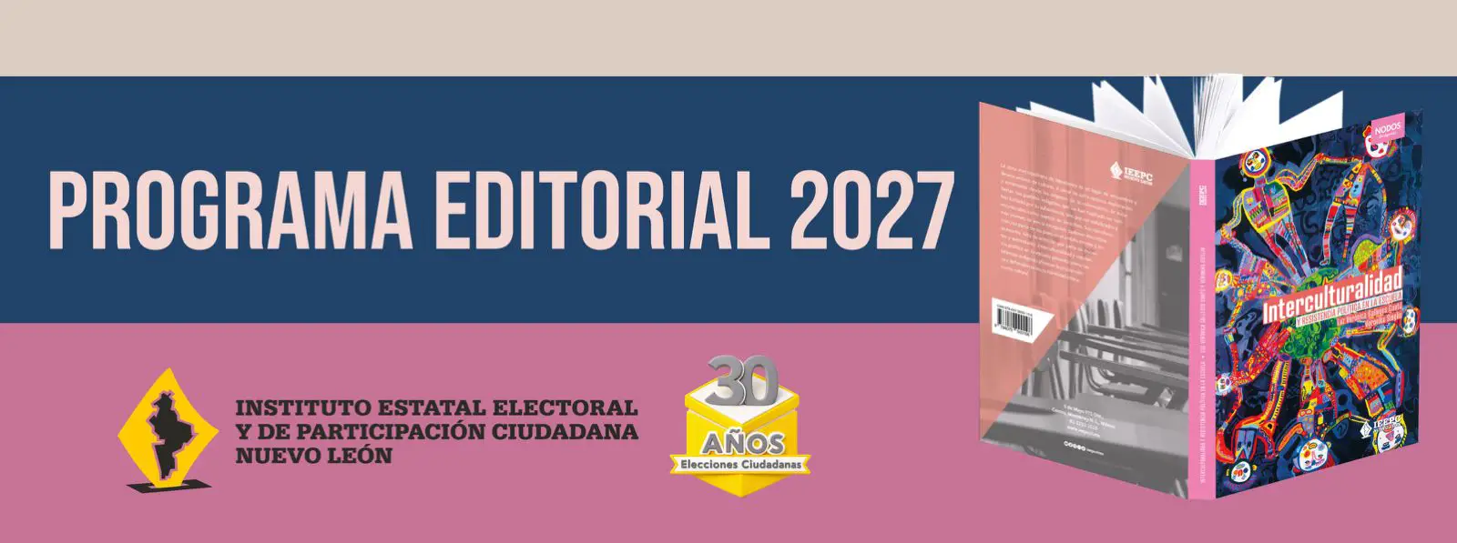 IEEPCNL abre convocatoria para integrar su Programa Editorial 2027