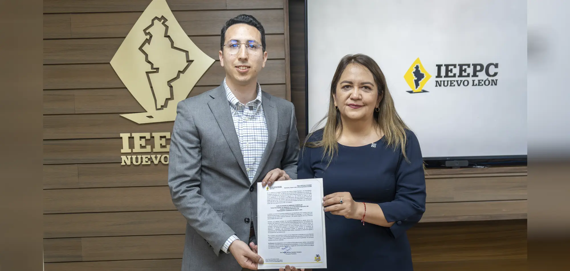 Designa IEEPCNL a Encargado del Despacho de la Secretaría Ejecutiva