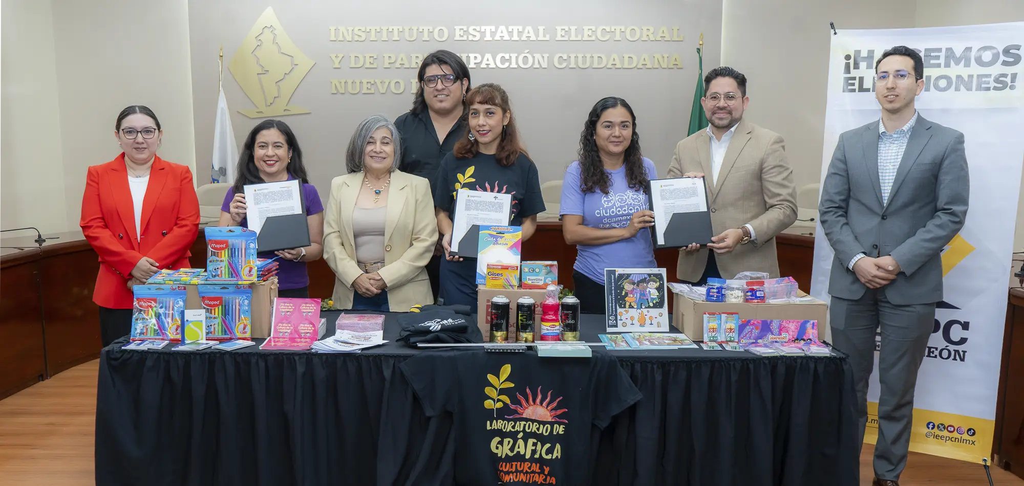 Apoya IEEPCNL proyectos cívicos dirigidos a las infancias