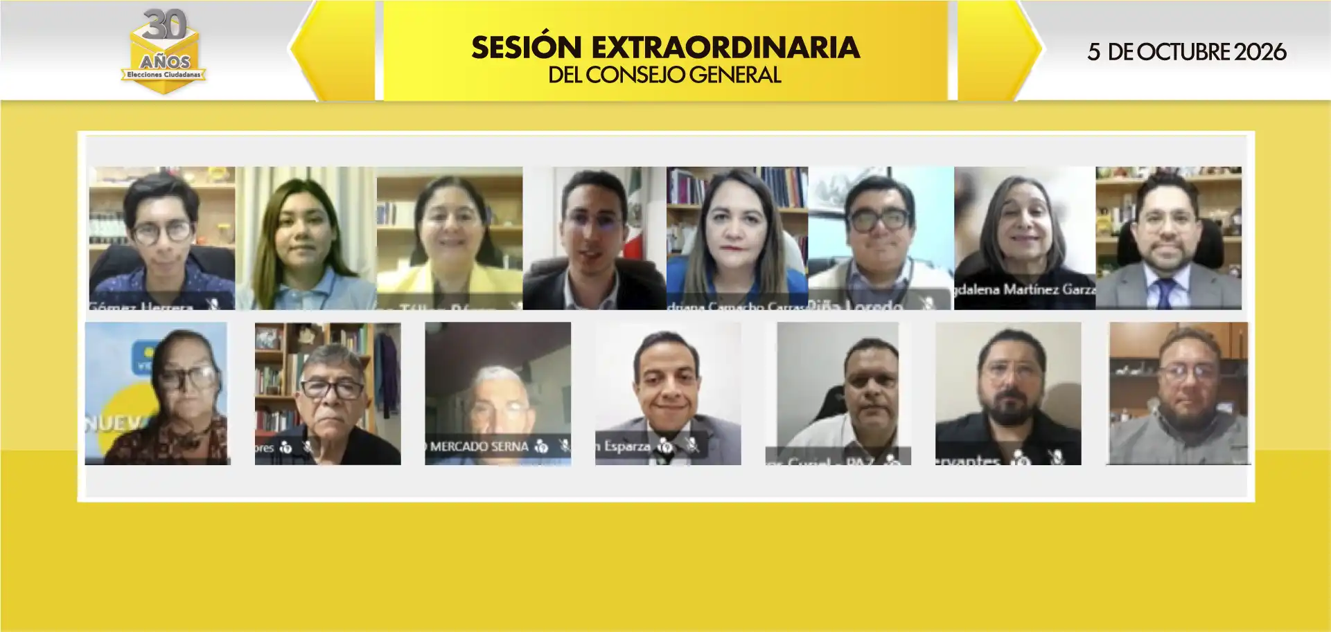 Aprueba IEEPCNL Calendario Electoral 2026-2027