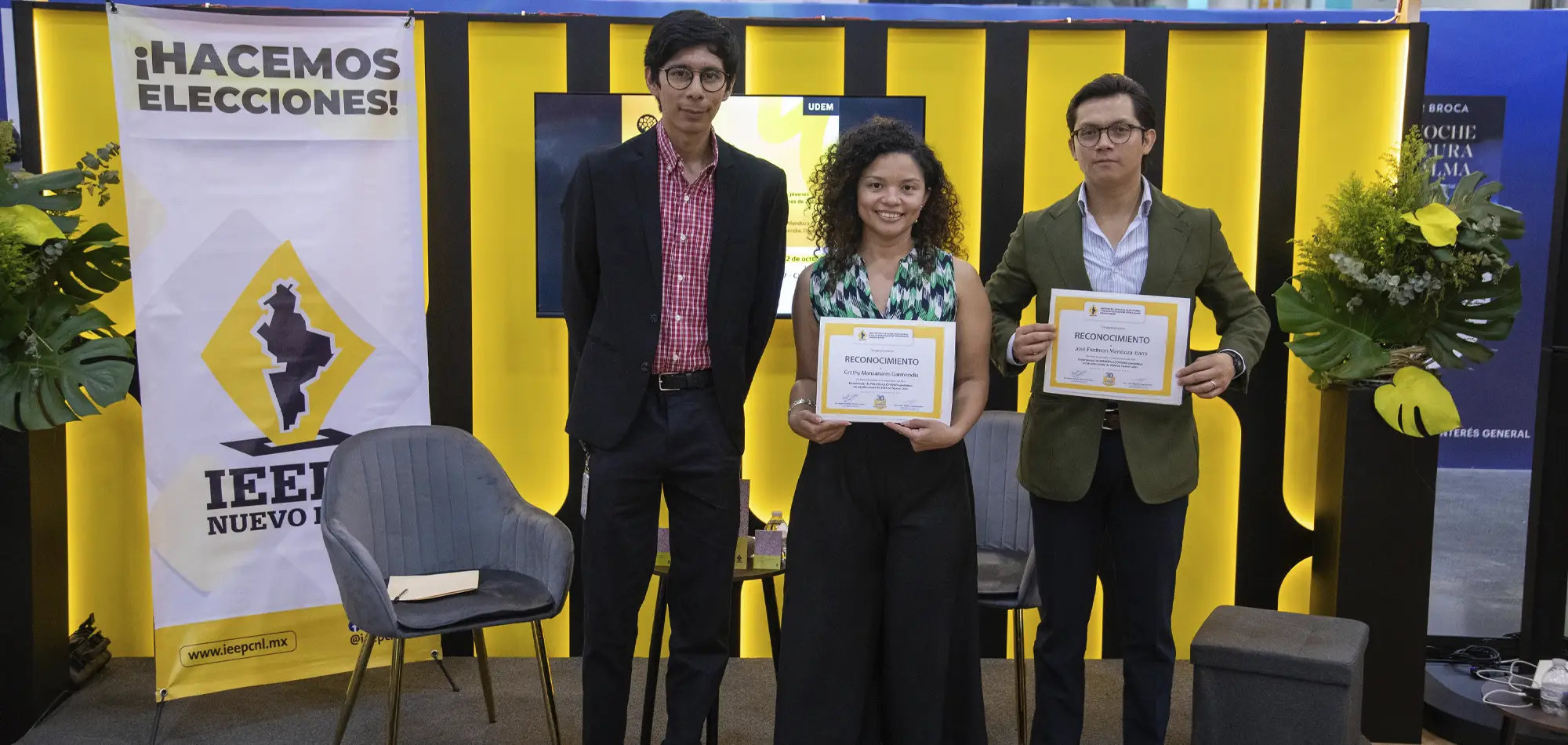 Presentan libro sobre candidaturas de jóvenes en la FIL Monterrey